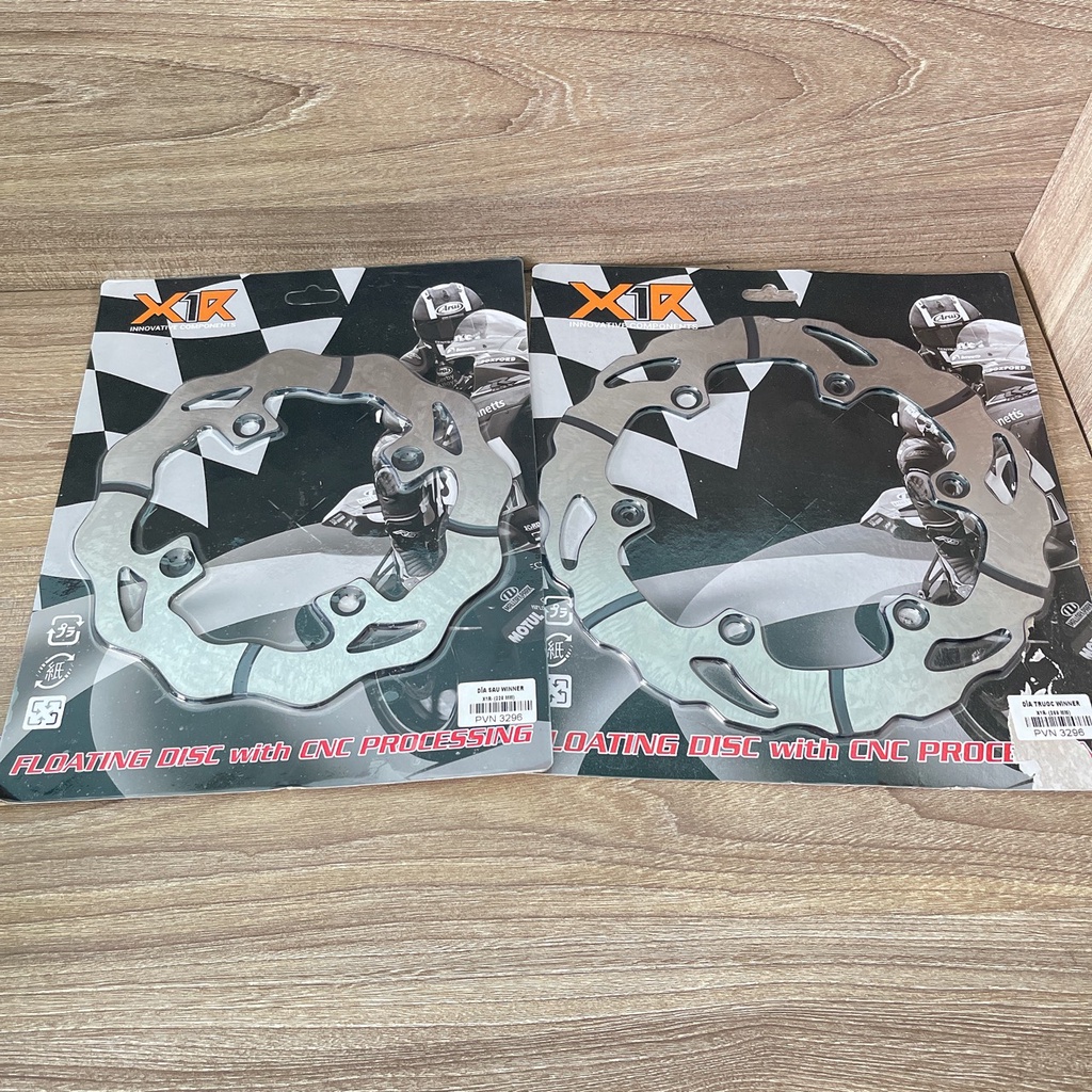 Đĩa thắng Winner trước + sau X1R