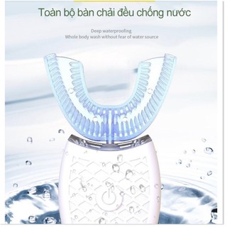 Máy Đánh Răng cầm tay vệ sinh hiệu quả U Sonic công nghệ Nhật Bản chống nước