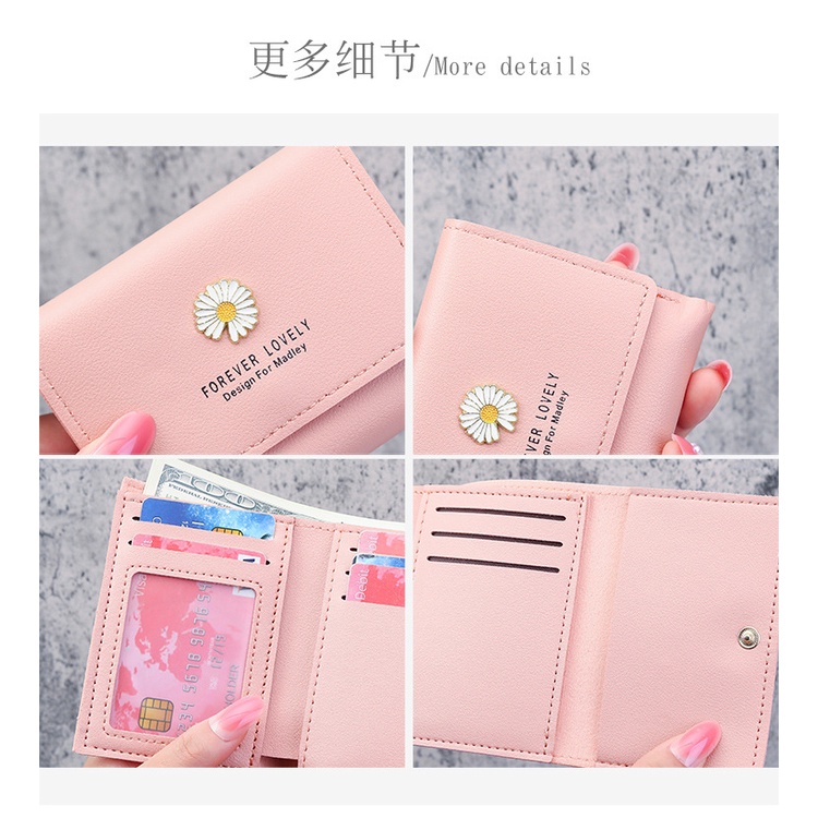Ví cầm tay mini ngắn cute nhỏ gọn bỏ túi thời trang giá rẻ VI01 nl.store
