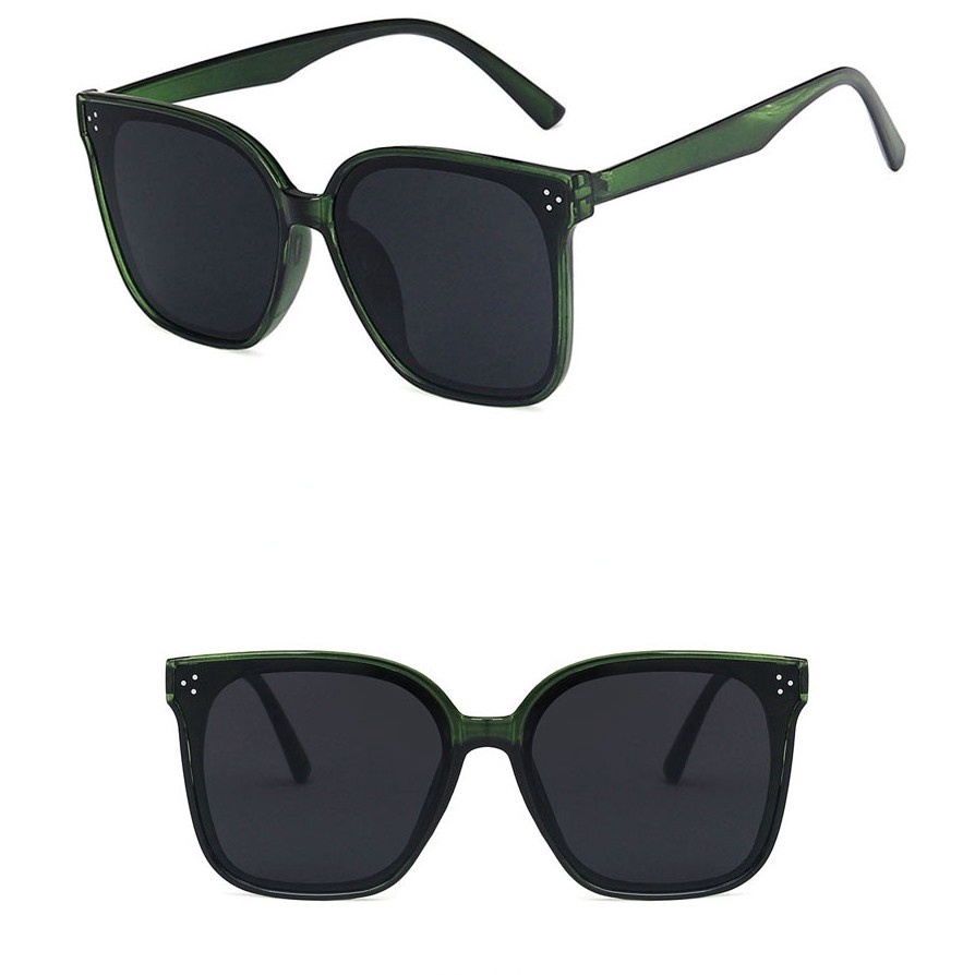 Kính mát gọng vuông phong cách retro thời trang cho nam nữ