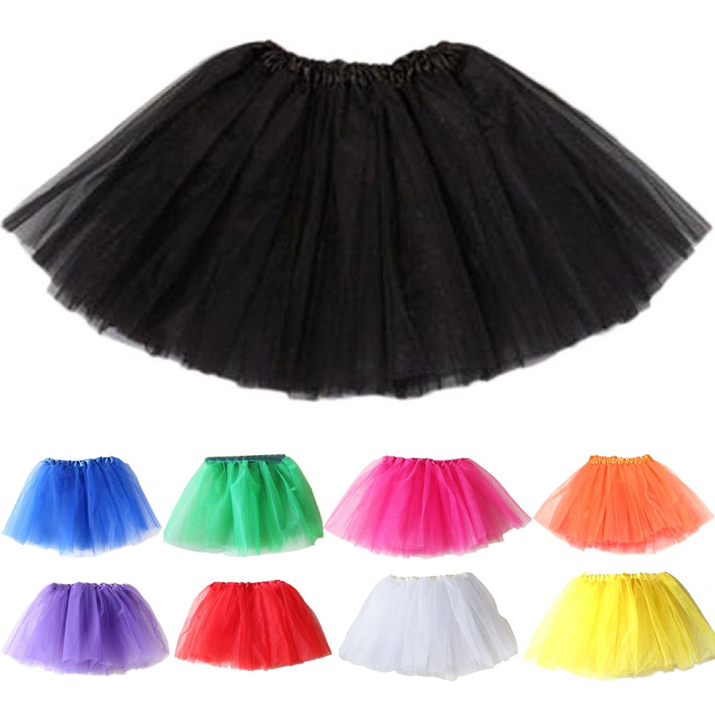 Dễ Thương Chân Váy Xoè Tutu Trang Phục Múa Ballet Cho Bé Gái