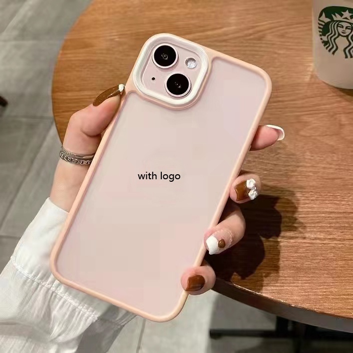Ốp điện thoại trong suốt nhám chống sốc cho iPhone 13 pro max 13 mini 12 11 pro max 7 8 Plus X XS XR SE2020