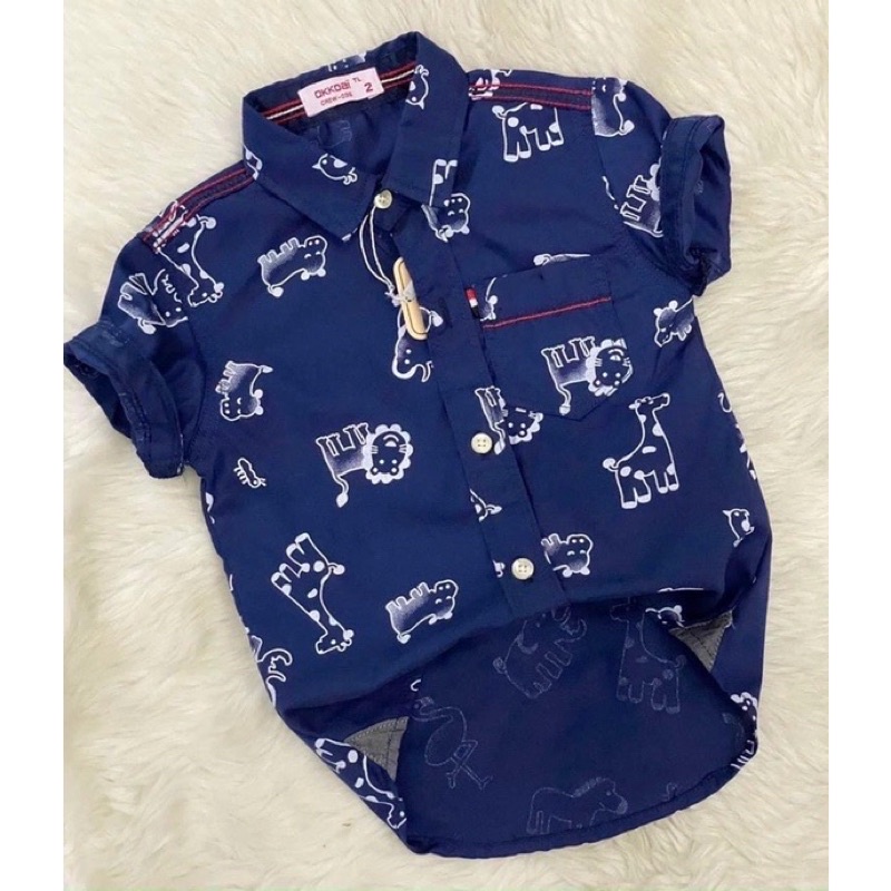 Áo sơ mi cho bé trai từ 7-25kg SM2