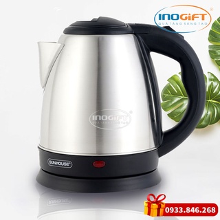 Ấm Siêu Tốc Inox , Bình Đun Nước Siêu Tốc SunHouse