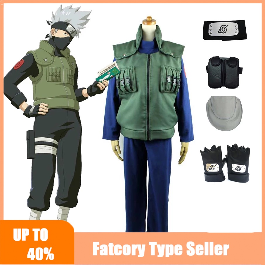 Bộ Đồ Hóa Trang Nhân Vật Hatake Kakashi Phim Hoạt Hình Nhật Bản