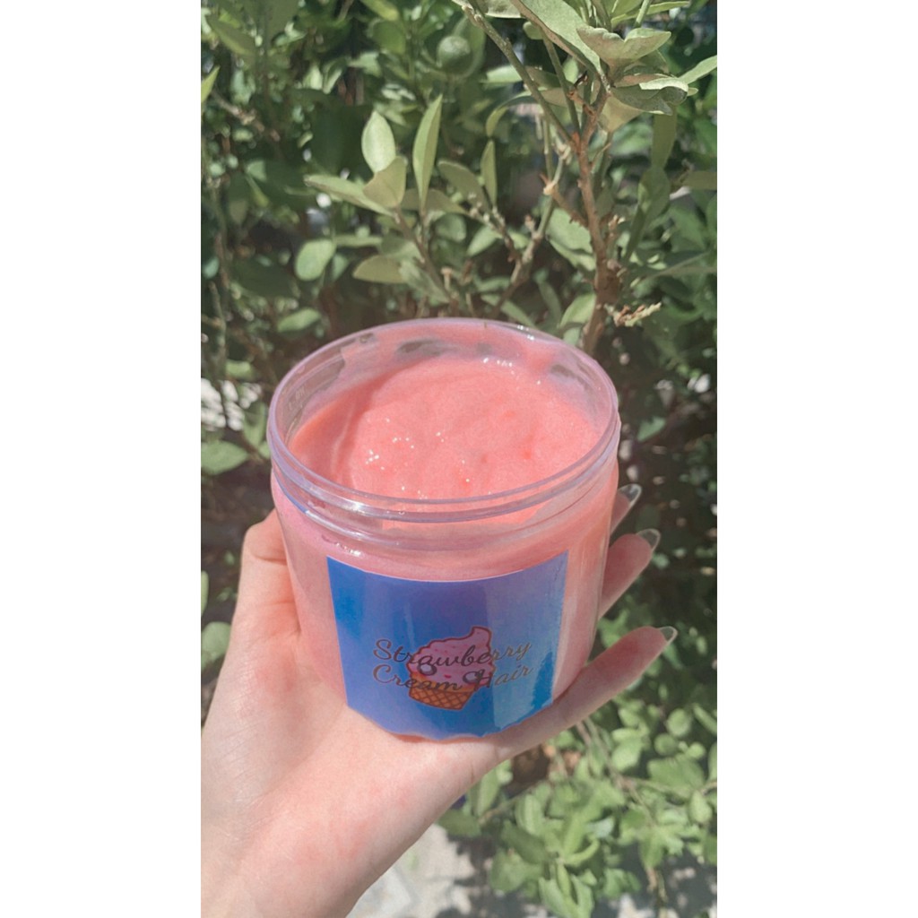 Kem Ủ Tóc Phục Hồi Hư Tổn Strawberry - 500GR 250GR