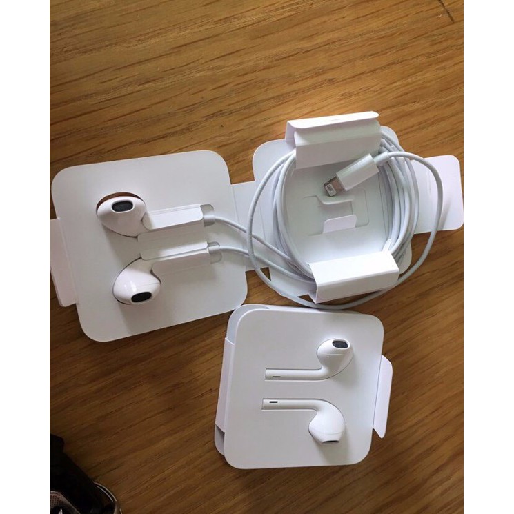TAI NGHE IPHONE 7,IPHONE 7 PLUS - CHÍNH HÃNG (CHUẨN LIGHTNING)
