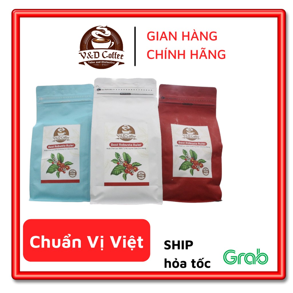 ROBUSTA Cà phê hạt rang xay+ pha máy pha phin cafe dak lak