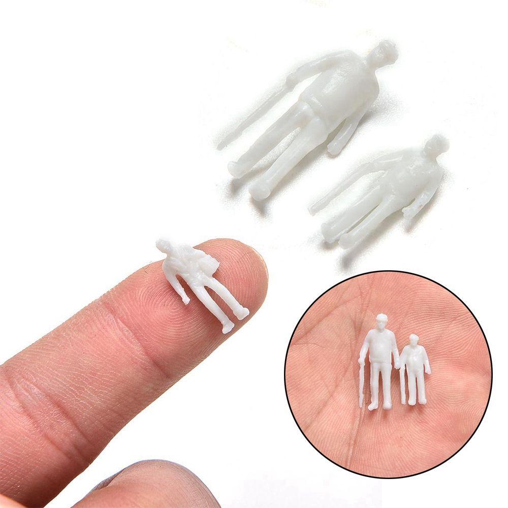 Set 10 / 50 Mô Hình Người Bằng Nhựa ABS Trang Trí Tiểu Cảnh