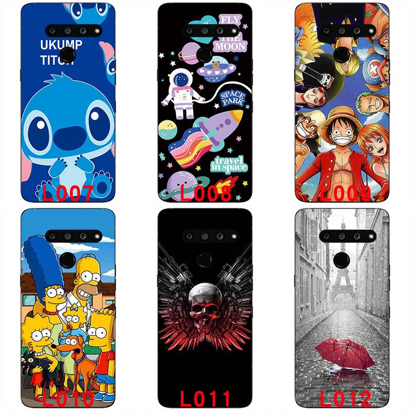 Mềm Ốp Điện Thoại Tpu Dẻo Họa Tiết Hoạt Hình Nhiều Màu Dễ Thương Cho Lg V50 Thinq | BigBuy360 - bigbuy360.vn