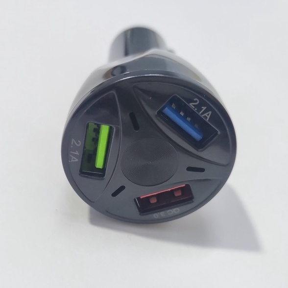 [HT3U] Tẩu sạc điện thoại nhanh chóng 3 cổng 3.0 chuẩn qc3.0 dành cho xe hơi