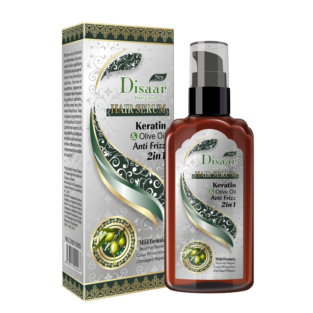Tinh Dầu Ô Liu &amp; Dầu Ô Liu Chăm Sóc Tóc Chống Xoăn 2 Trong 1 120ml