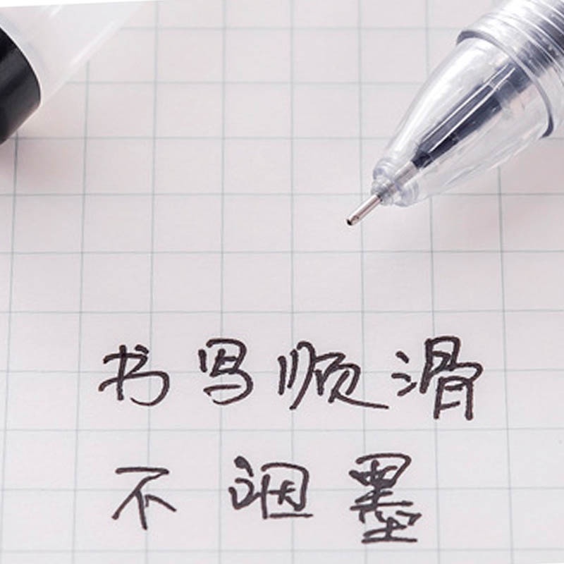 Bút Mực Gel Ngòi 0.5mm Thiết Kế Đơn Giản Cho Học Sinh