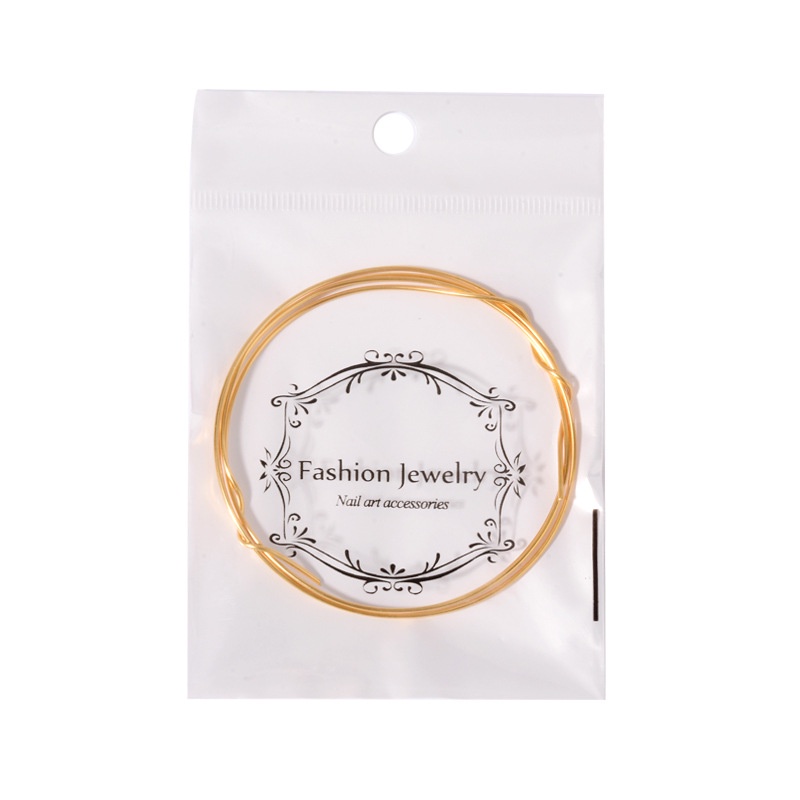 Dây đồng dẻo bản to dùng uốn tạo hình phụ kiện trang trí móng