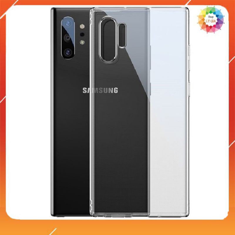 ốp lưng samsung galaxy note 10 / note 10 plus / note 10 lite dẻo trong suốt