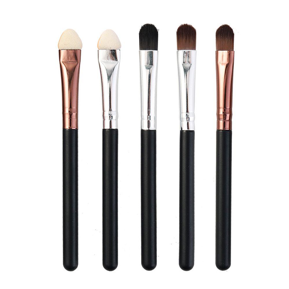 Bộ Cọ Trang Điểm Phấn Mắt Với Đầu Mút Xốp Tiện Dụng Cho Người Mới Bắt Đầu