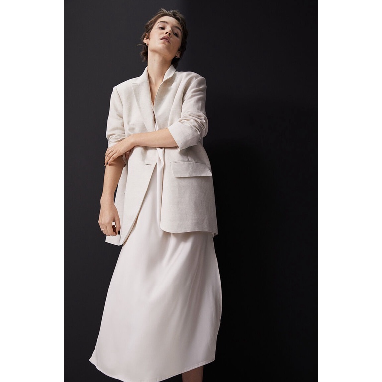 Váy Đầm Công Sở Dạo Phố Mặc Nhà Slip Dress Nữ Vải Lụa Satin - Đầm Lụa Dày Dặn 2 Dây Xẻ Tà Sexy Trangnauth 169