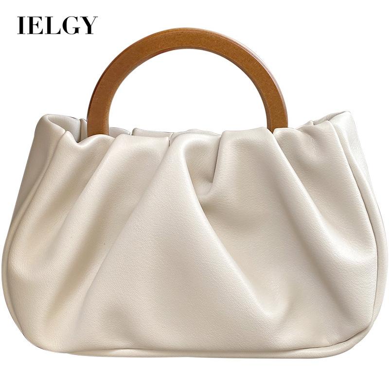 IELGY Túi Đeo Vai/Xách Tay Bằng Gỗ Thời Trang Đơn Giản Cho Nữ