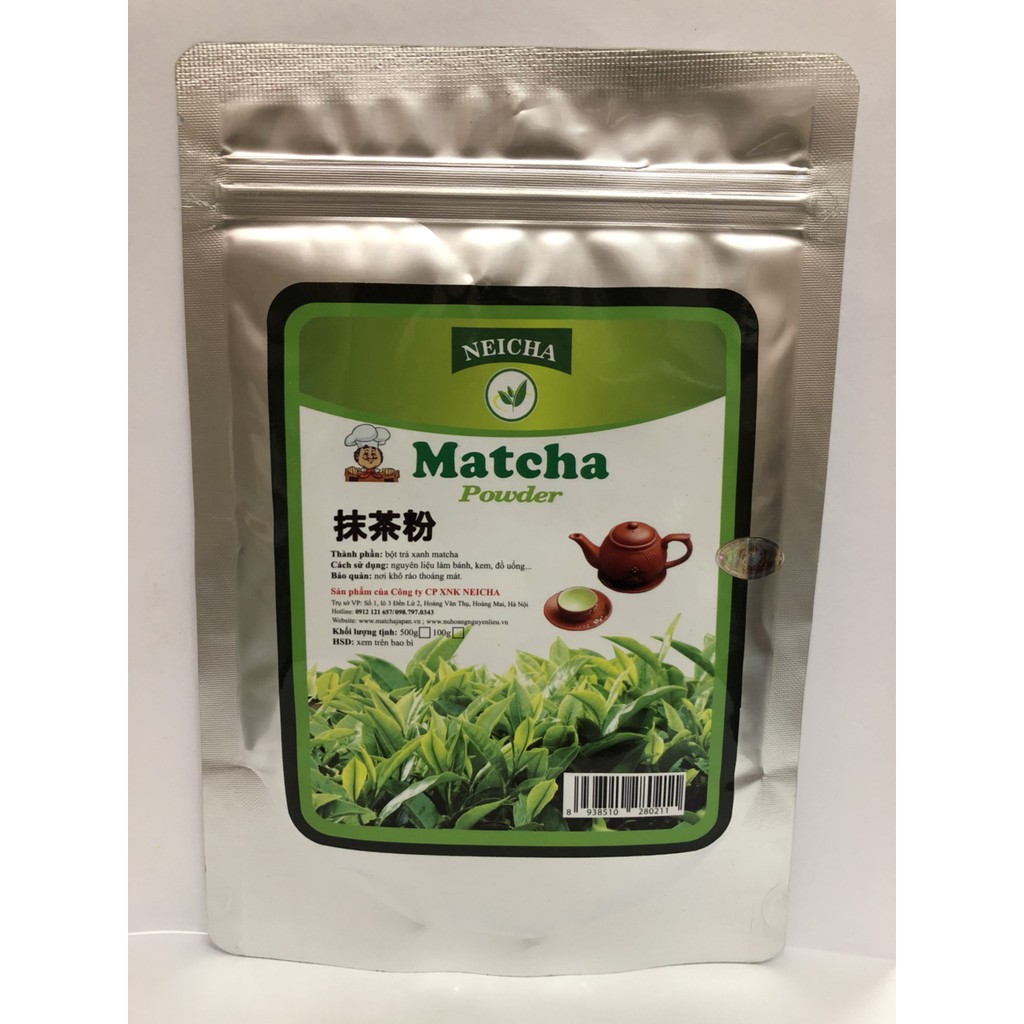 Bột Matcha mũ trắng Neicha 500g, xuất xứ Đài Loan