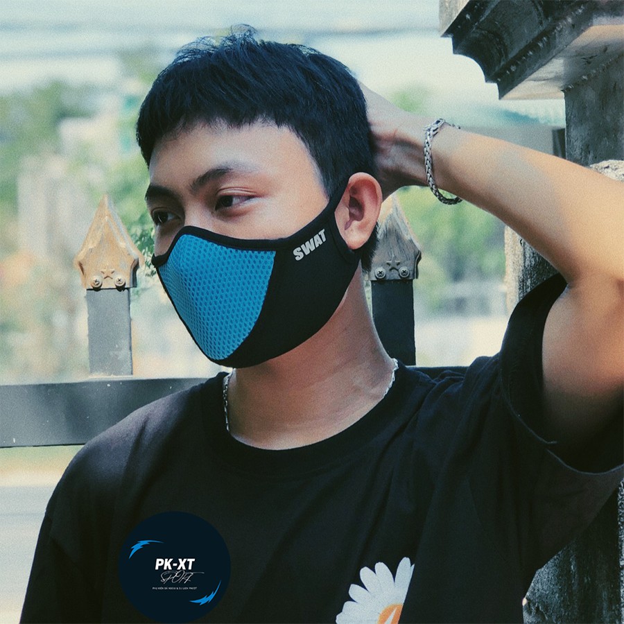 Khẩu trang vải 3 lớp chống bụi, chống nắng [swat] | BigBuy360 - bigbuy360.vn