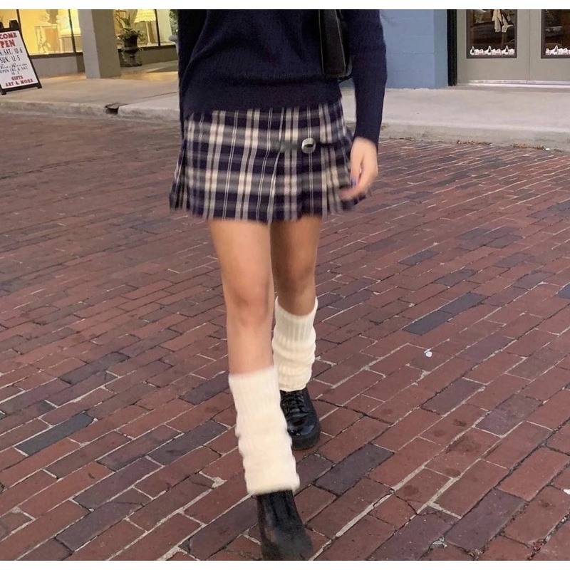 Brandy Melville Dana Buckle Skirt