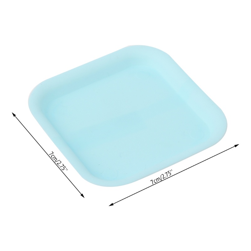 Khay nhựa vuông đựng nước cho chậu hoa