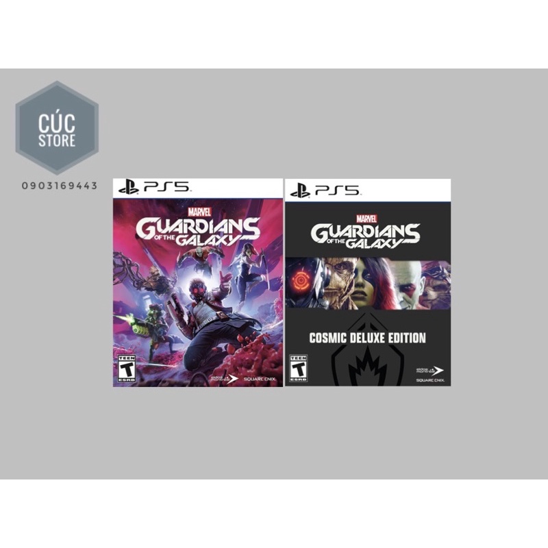 Đĩa chơi game PS5: Marvel's Guardians of the Galaxy