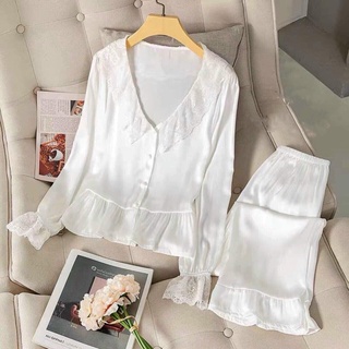 Đồ ngủ lụa satin sang trọng mặc nhà