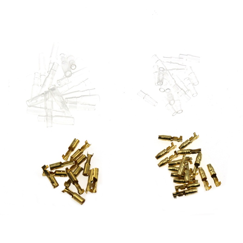 Set 50 / 200 Đầu Nối Dây Điện 4.0 + Hộp Đựng Chuyên Dụng Cho Xe Hơi