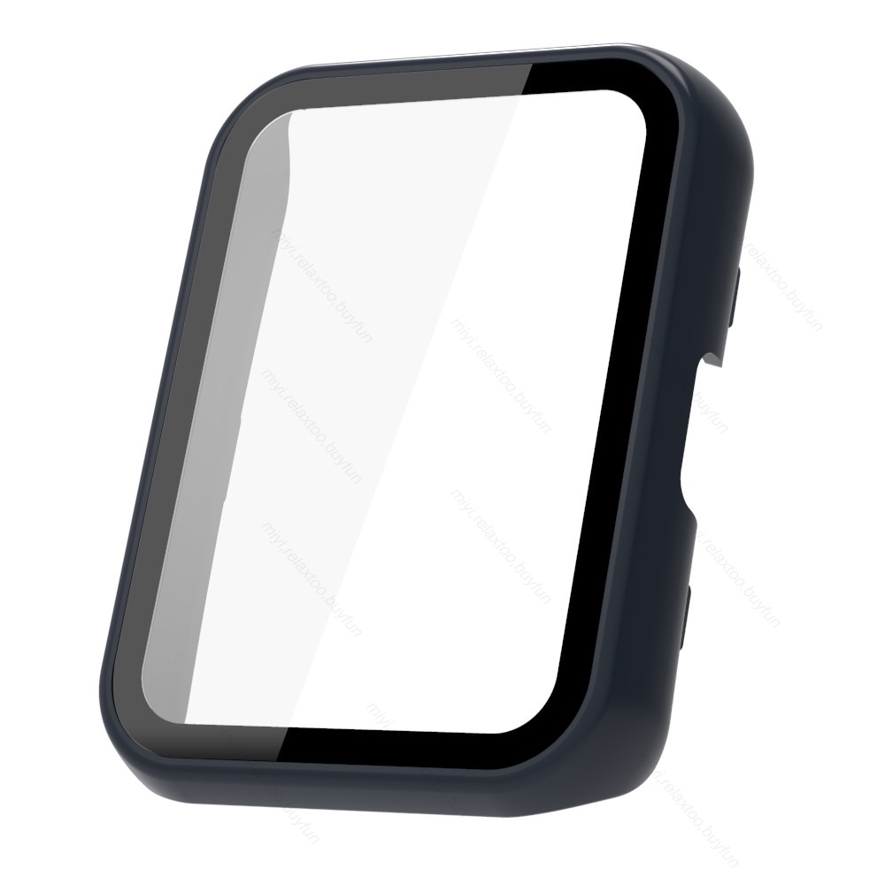 Kính Cường Lực + Khung Cứng Bảo Vệ 360 Độ Chống Va Đập Cho Đồng Hồ Thông Minh huawei watch fit 2 2