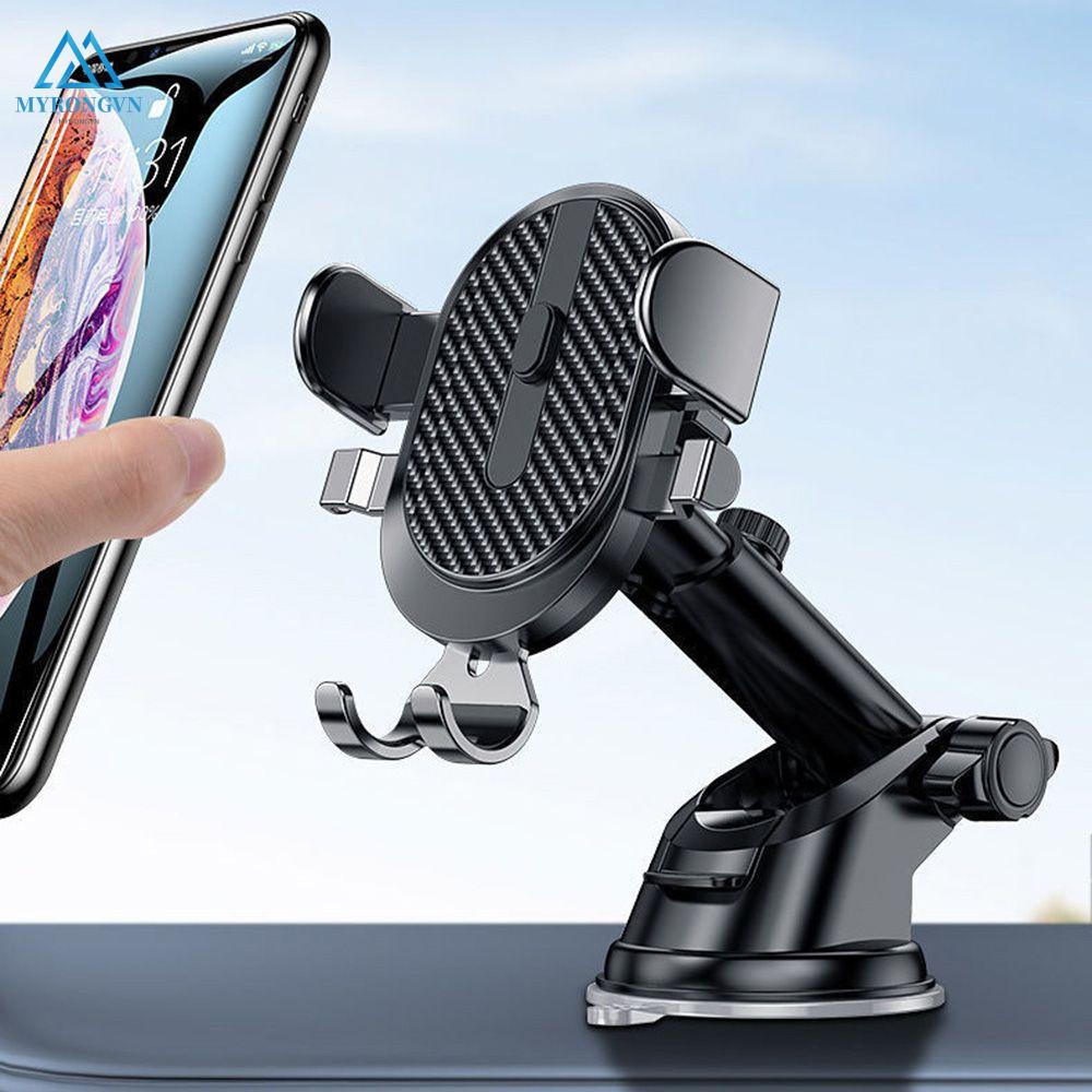 Giá đỡ điện thoại gắn xe hơi có thể điều chỉnh xoay 360 độ tiện dụng
