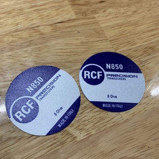 Tem Dán Từ Loa RCF, đơn giá 1 cặp (2 tem).
