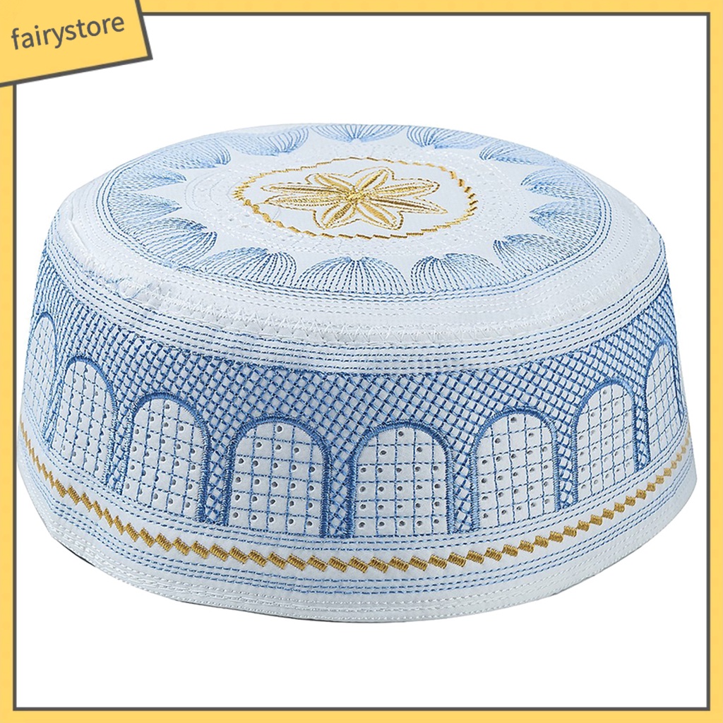 Mũ trùm đầu phong cách Hồi giáo thời trang dành cho nam