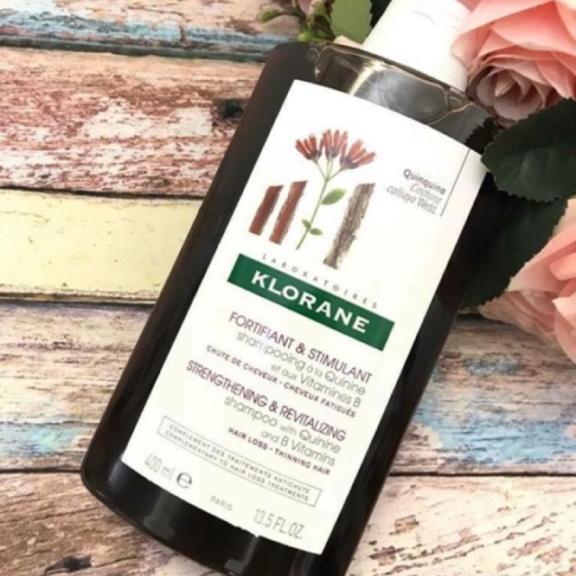Dầu gội trị rụng tóc Klorane 400ml