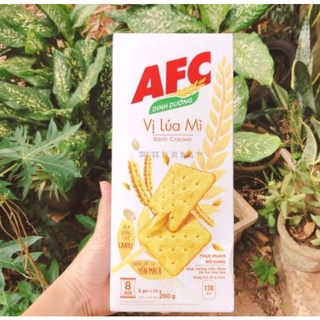 Bánh AFC vị rau/vị lúa mì hộp 200g