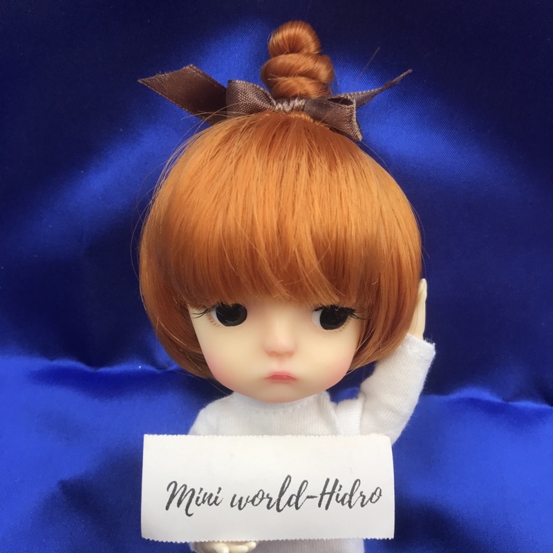 Wig Tóc giả dành cho búp bê BJD Size 1/6 mong ming meng handmade.