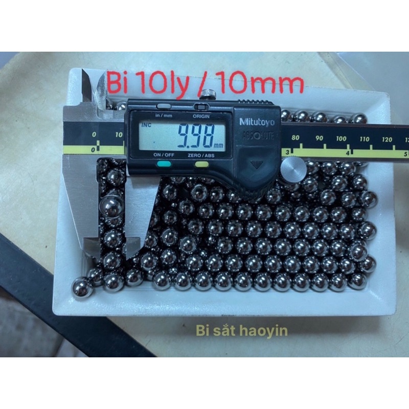 Bi sắt 5.5- 6 - 6.35 - 7 - 7.5 - 8 - 9 - 9.5 -10ly Tròn đẹp đúng kích thước