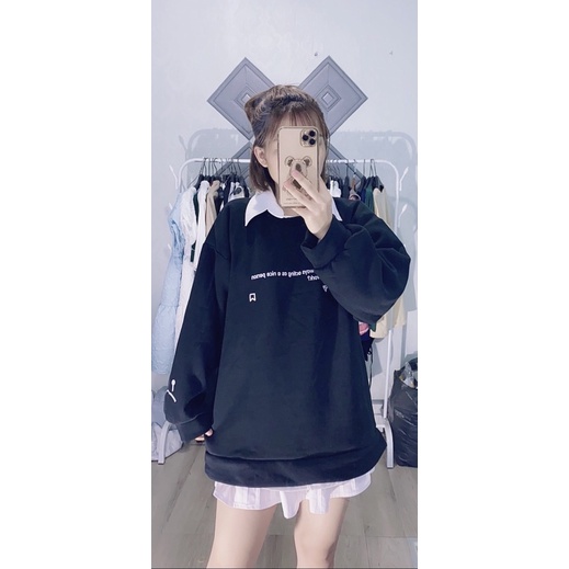 Áo Sweater micky &amp; hoodie nỉ sad đầu người máy ảnh unisex siêu hót hàng chuẩn đẹp dáng rộng