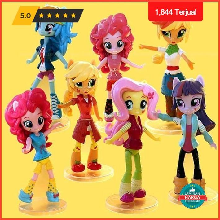 Set 7 Mô Hình Nhân Vật Phim Hoạt Hình My Little Pony Cao Cấp