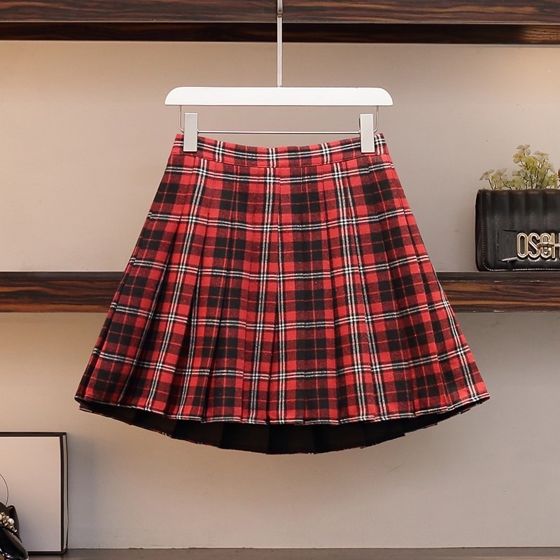 🌸Hàng Order🌸 Váy Đầm Bigsize Sét Áo Len Thủy Thủ Kết Hợp CHân Váy Xếp Ly Kẻ Trẻ Trung Dễ Thương🌸Hàng Quảng Châu | BigBuy360 - bigbuy360.vn