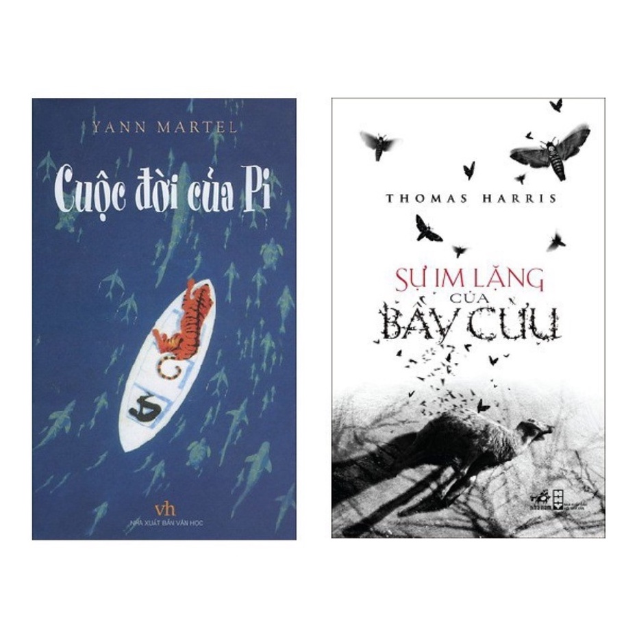 Sách Combo 2 Cuốn: Cuộc Đời Của Pi + Sự Im Lặng Của Bầy Cừu