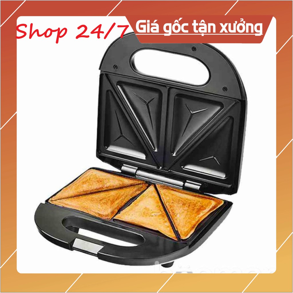 Máy Nướng Bánh, Làm Bánh Tại Nhà Sandwich Nikai Nhật Bản Mới, Nướng Bánh Siêu Tốc, Bảo Hành 6 Tháng - Shop 24/7