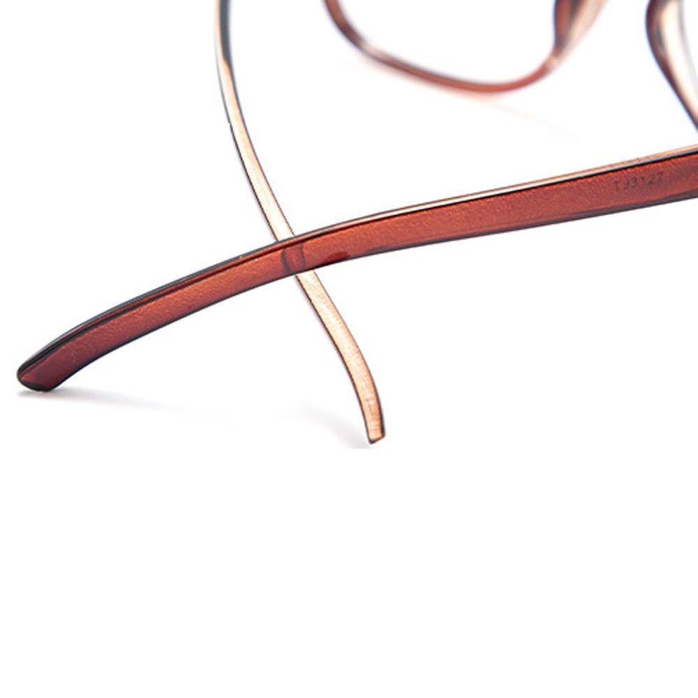 JARRED Kính Đọc Sách Gọng Vuông Màu Nâu Đen Dành Cho Nam Và Nữ