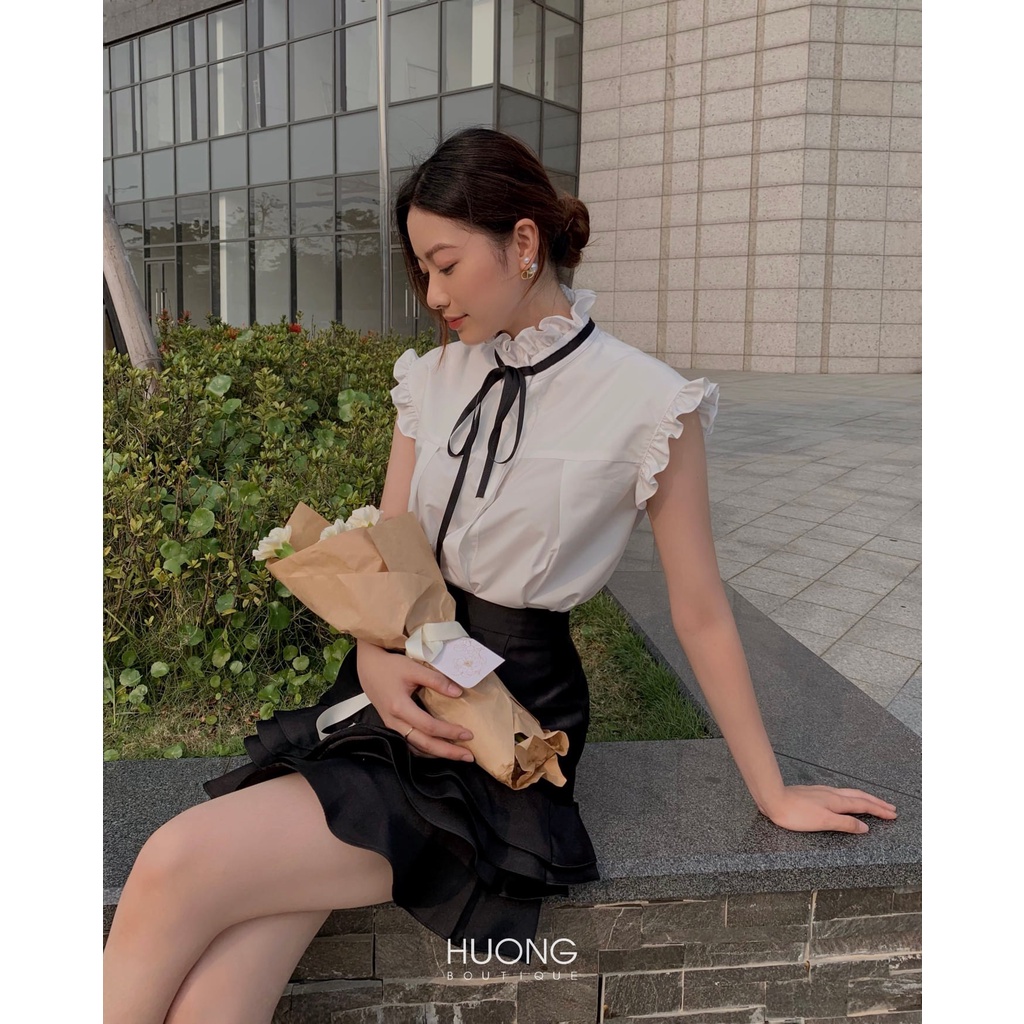 Chân váy mini đuôi cá pha bèo HUONG BOUTIQUE HBZ398