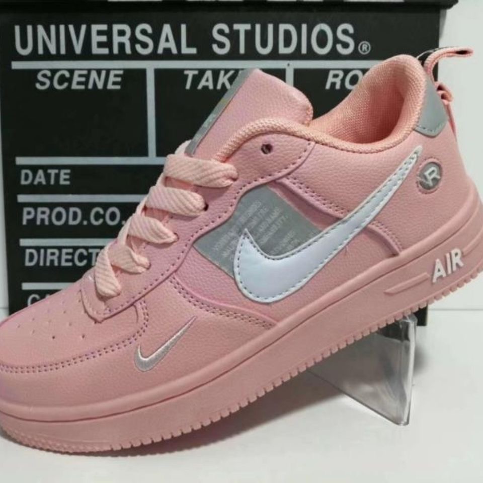 Máy Bay Phản Quang Af1 3m Không Quân 1 Giày Thể Thao Aj Màu Dạ Quang Thời Trang Unisex Cá Tính 80884