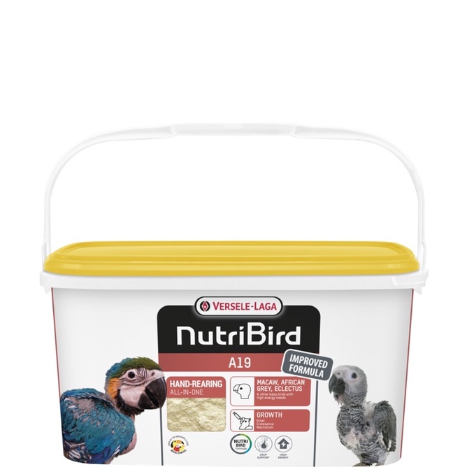 [Hoả tốc] Bột NutriBird A19 giàu dinh dưỡng cho vẹt non - XUẤT XỨ: BỈ🇧🇪🇧🇪🇧🇪-date 3/2023.