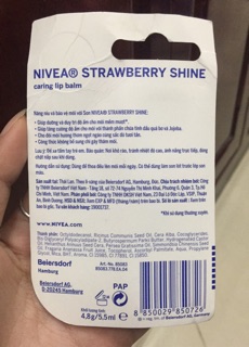 Son dưỡng ẩm môi (có màu) Nivea