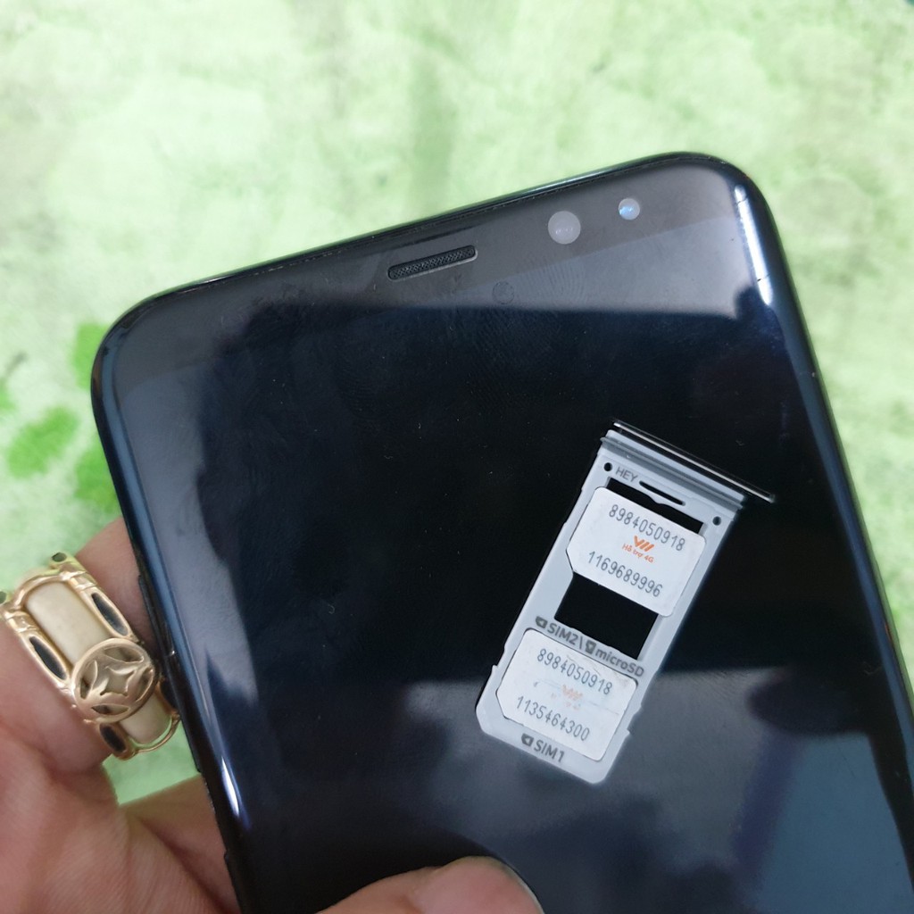 Khe sim Samsung S8 Plus 2 sim chính hãng