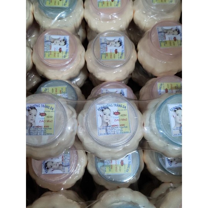 Kem dưỡng trắng da toàn thân hủ bí Ziao Mis 2 Hồng Anh 250g