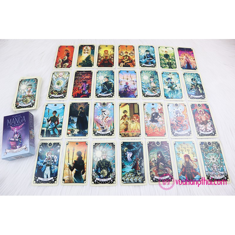 Bộ Bài Bói Mystical Manga Tarot Cao Cấp 78 Lá Bài